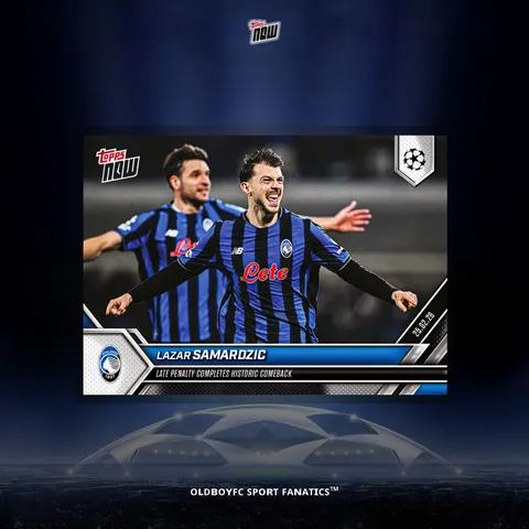 Topps Now Lazar Samardzic 25/26 UCL #97 球星卡 正面圖