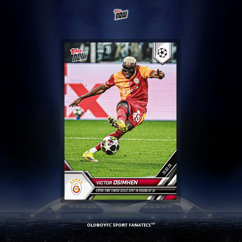 Topps Now Victor Osimhen 25/26 UCL #99 球星卡 正面圖