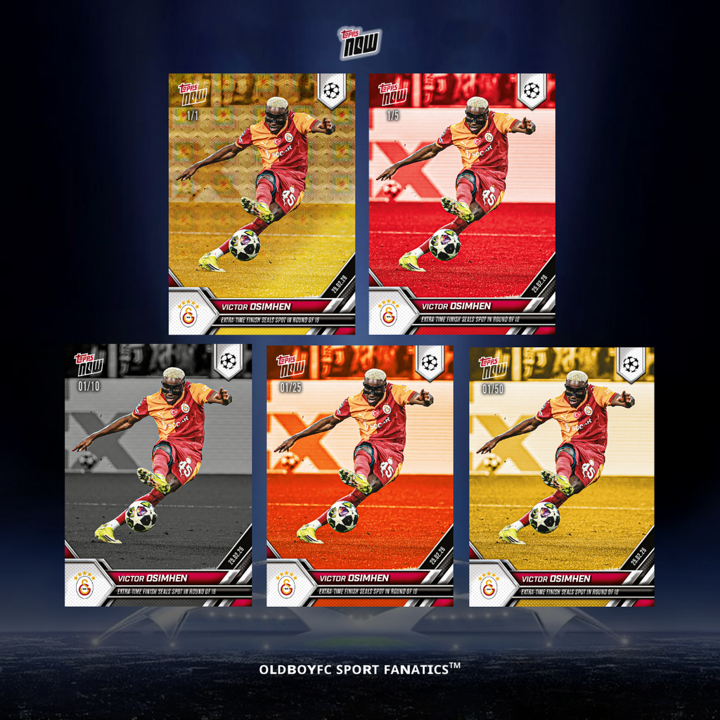 Topps Now Victor Osimhen 25/26 UCL #99 編號平行卡圖