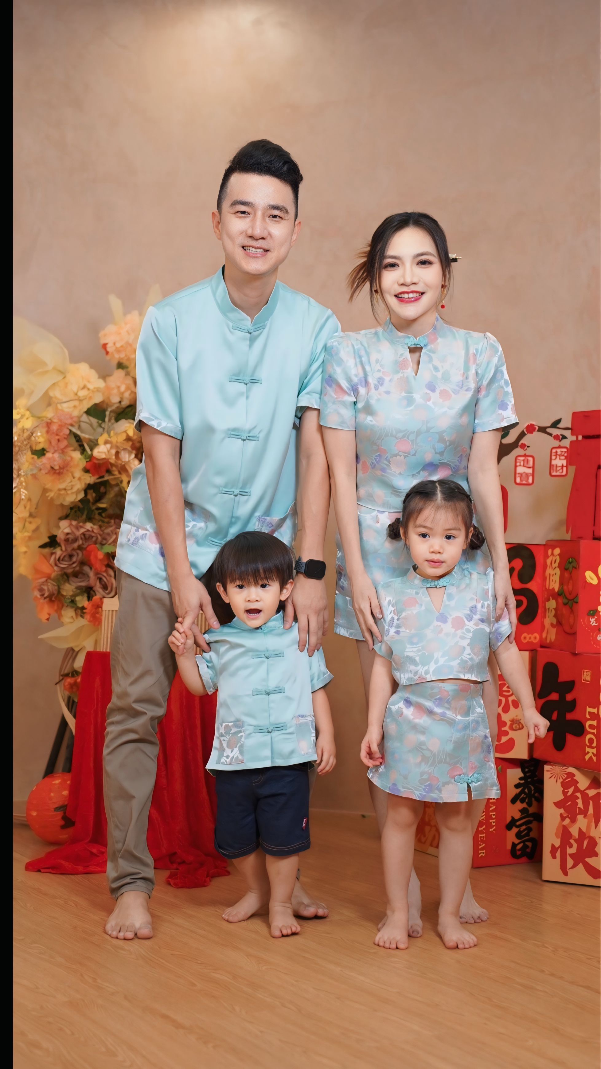 Bloom Harmony Family Cheongsam | Love By Abbie