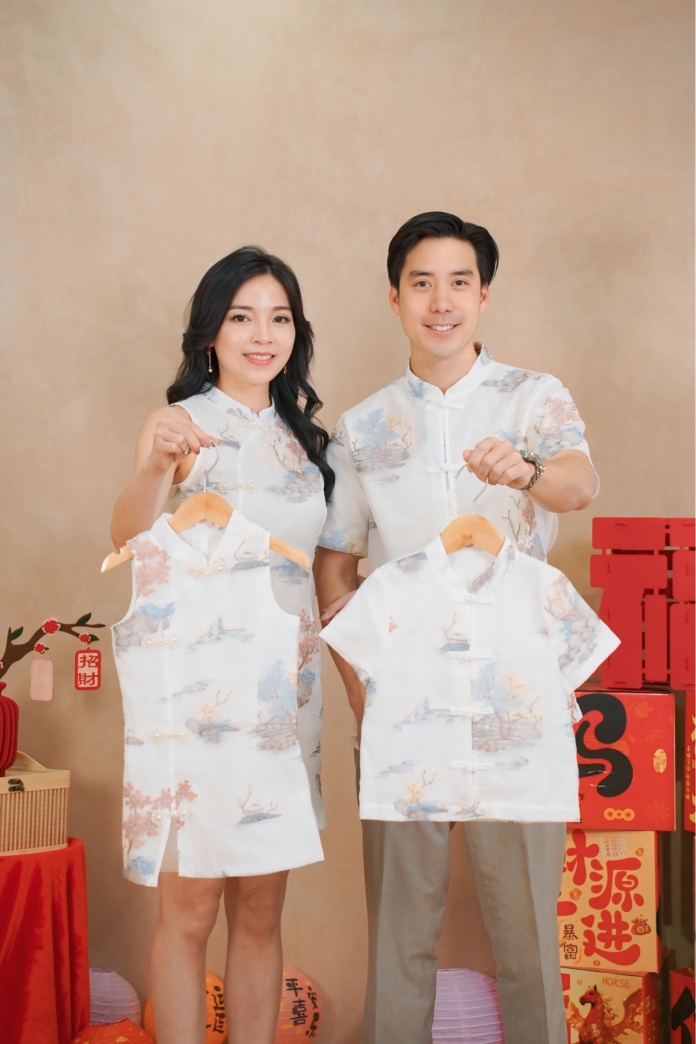 Willow Garden Family Cheongsam | Love By Abbie