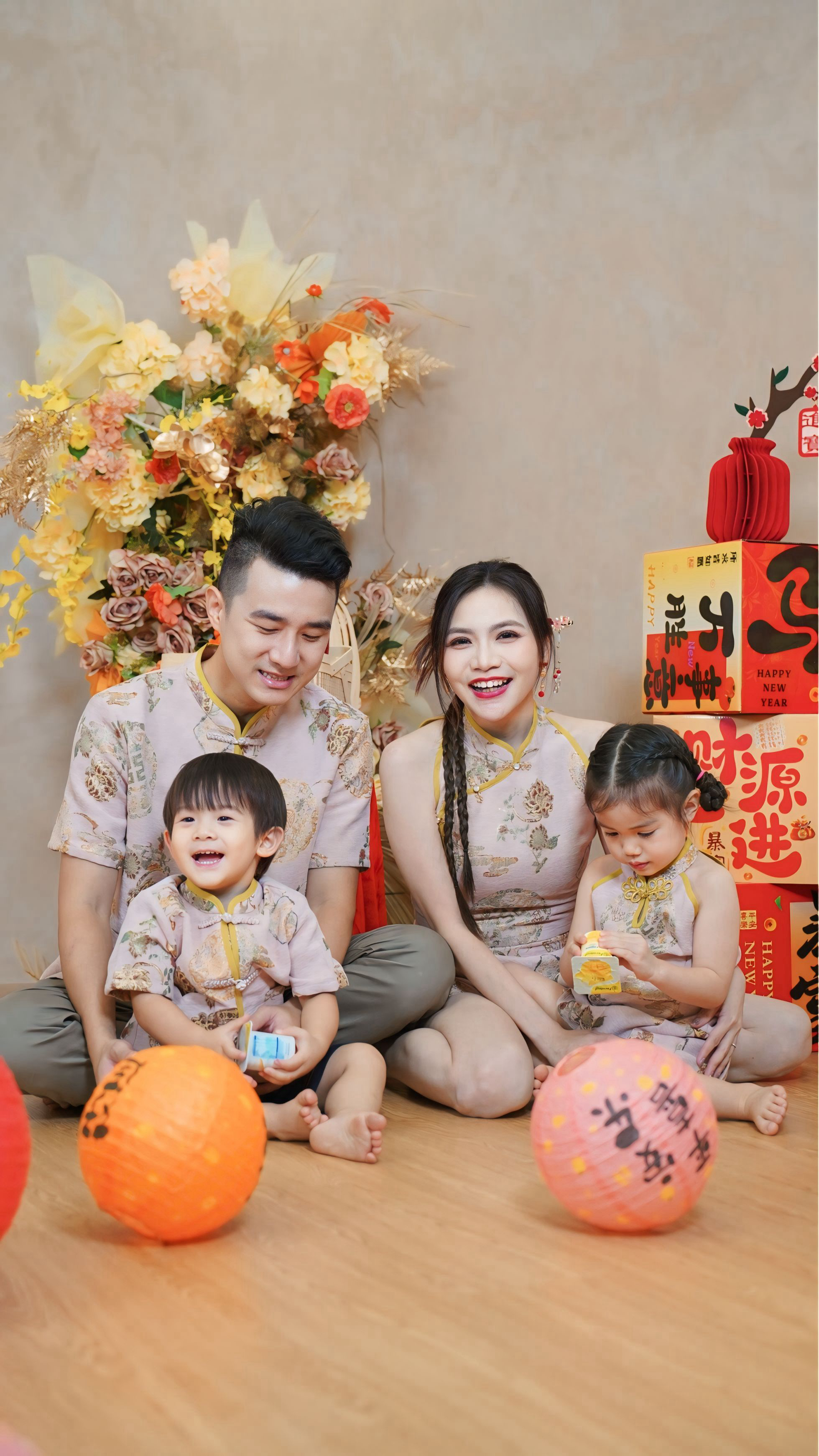 Imperial Bloom Brocade Family Set | Love By Abbie