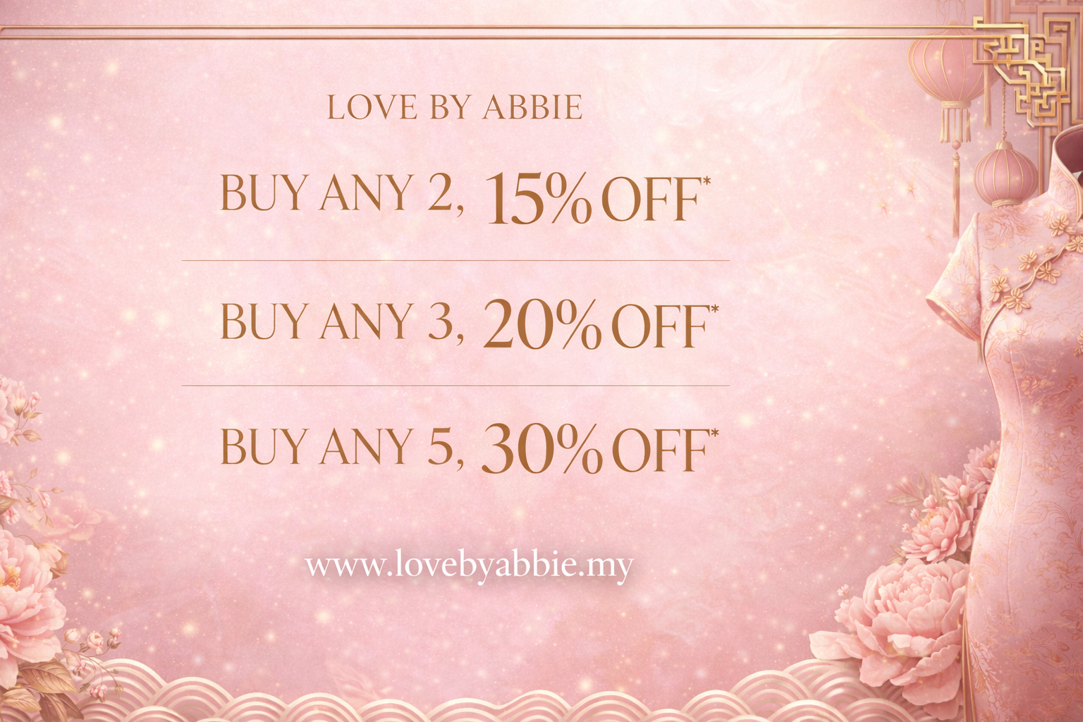 CNY 2026 Promo  | Love By Abbie