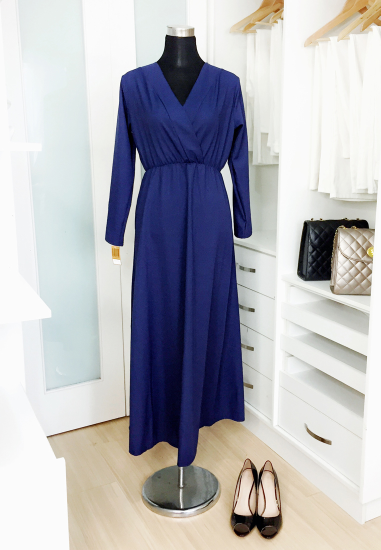 Pappers Avenue Dress Wrap Blue.jpg