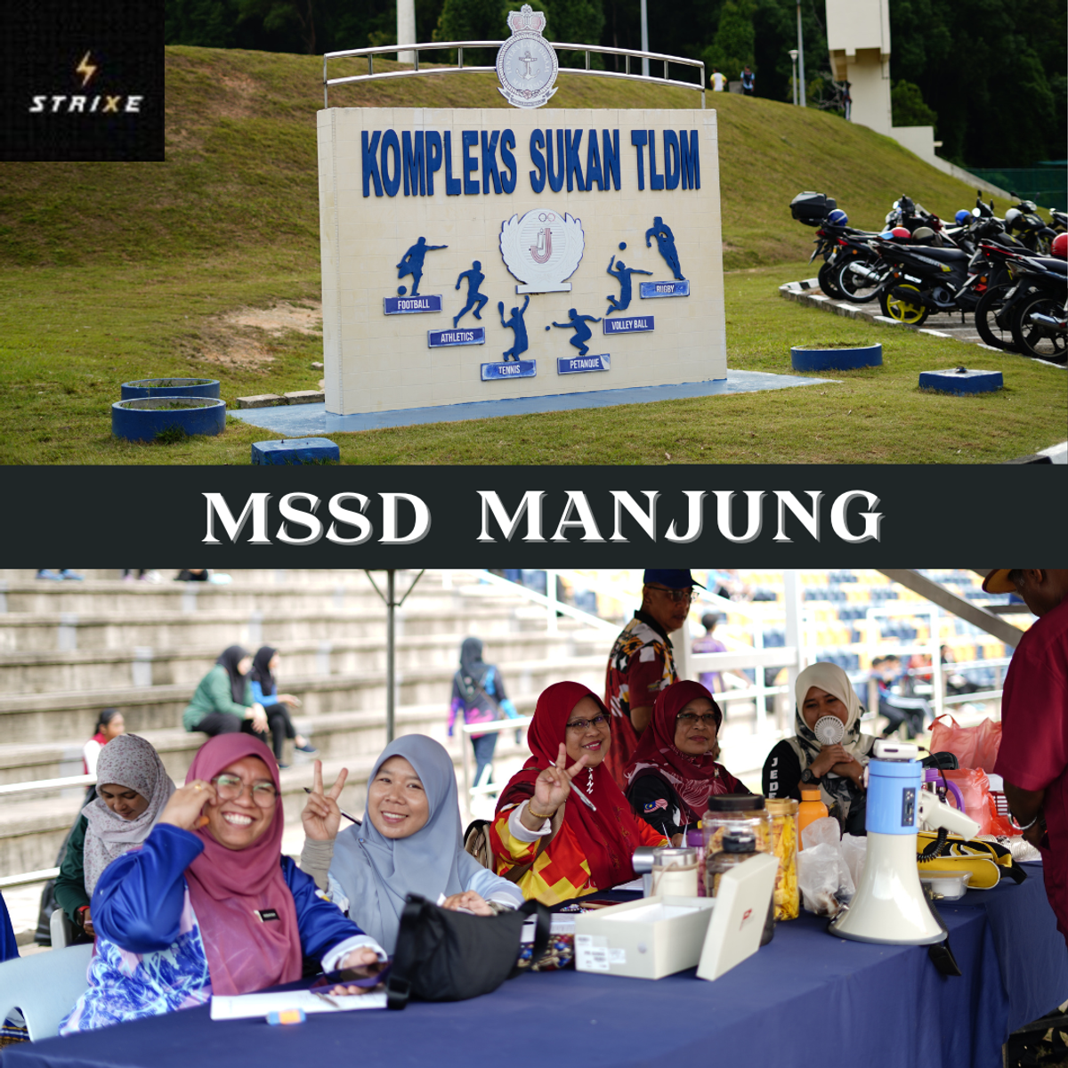 Strixe Bersama Kejohanan Olahraga MSSD Manjung 2025: Hari Kedua Momentum Berterusan