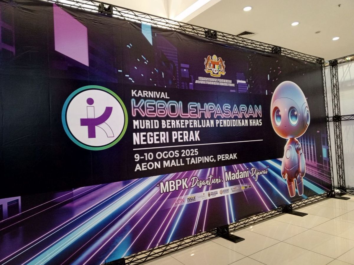 Strixe Bersama Komuniti Pendidikan Khas di Karnival Kebolehpasaran MBPK Negeri Perak 2025