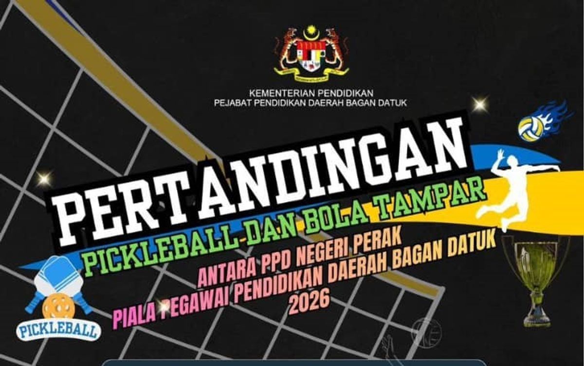 Pertandingan Pickleball & Bola Tampar PPD Perak 2026