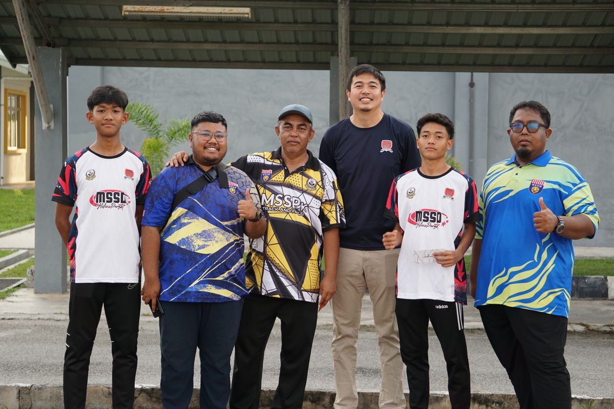 Coach & Athlete SMK Kampung Bahagia Teluk Intan
