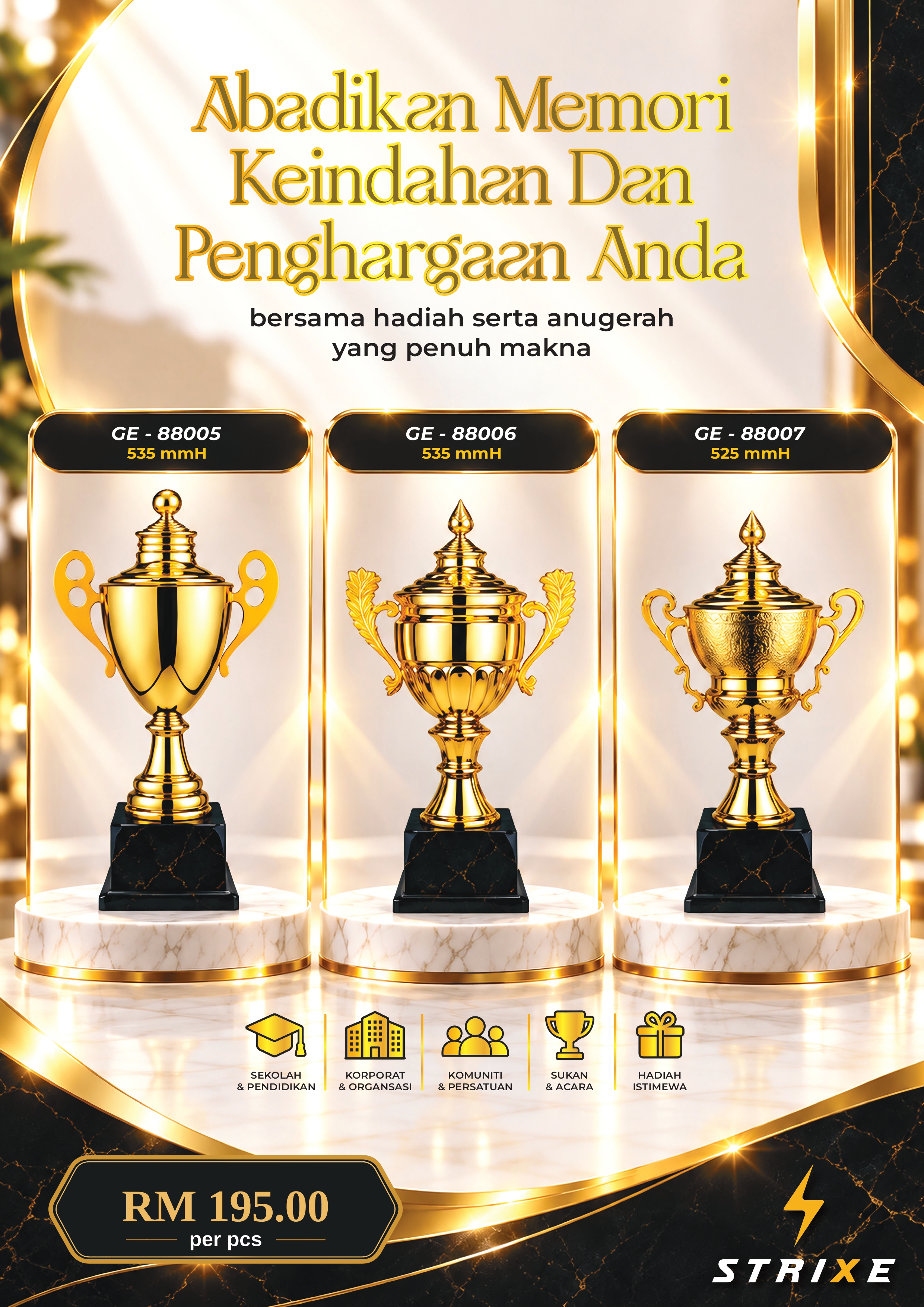 Katalog Trophies & Awards Strixe - muka surat 2
