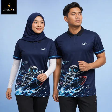 POSTER MODEL NAVY BLUE