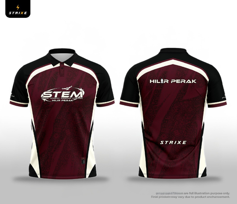 MOCKUP COLLAR MAROON