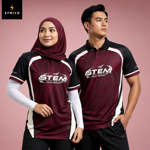POSTER MODEL MAROON