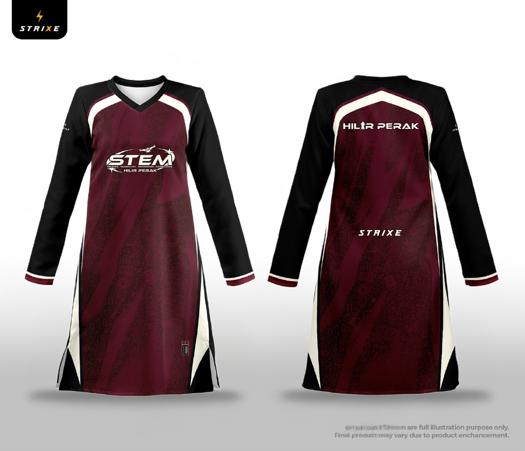 MOCKUP MUSLIMAH MAROON
