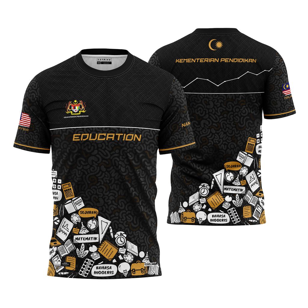 KPM DOODLE GOLD BLACK SHORT
