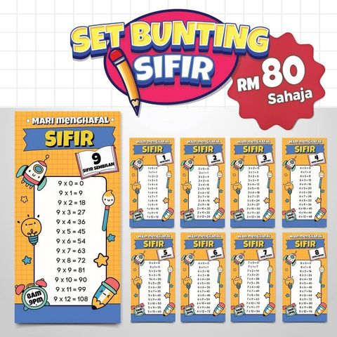 Set Bunting Sifir