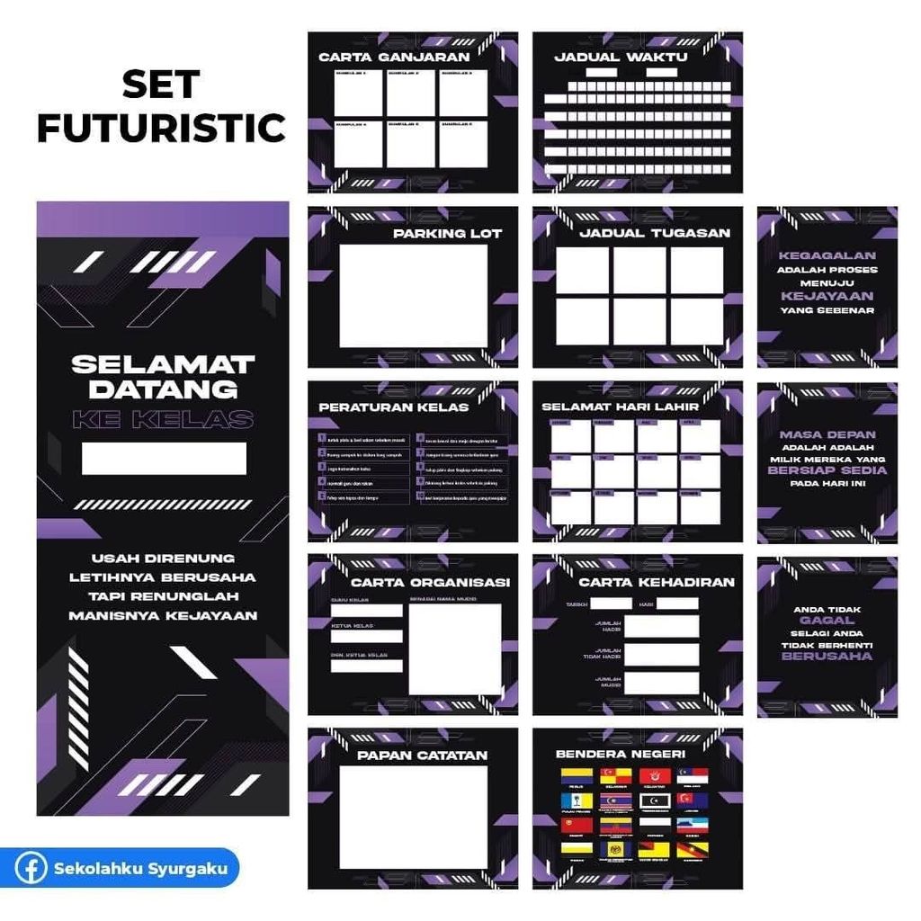SET FUTURISTIK