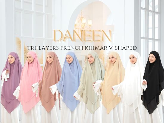 The Princess Khimars | Niqabbia & Al-Mateen Brand