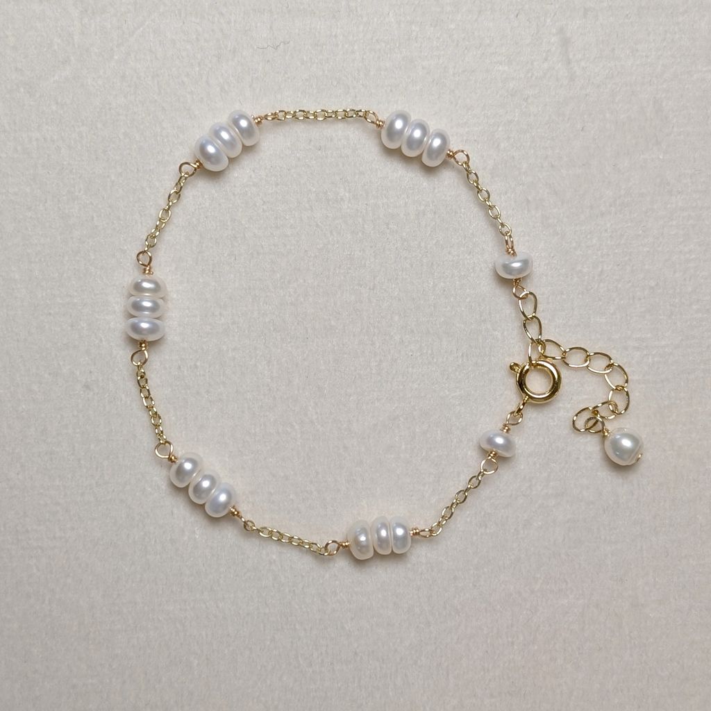 Light Sequence｜珍珠間距手鍊