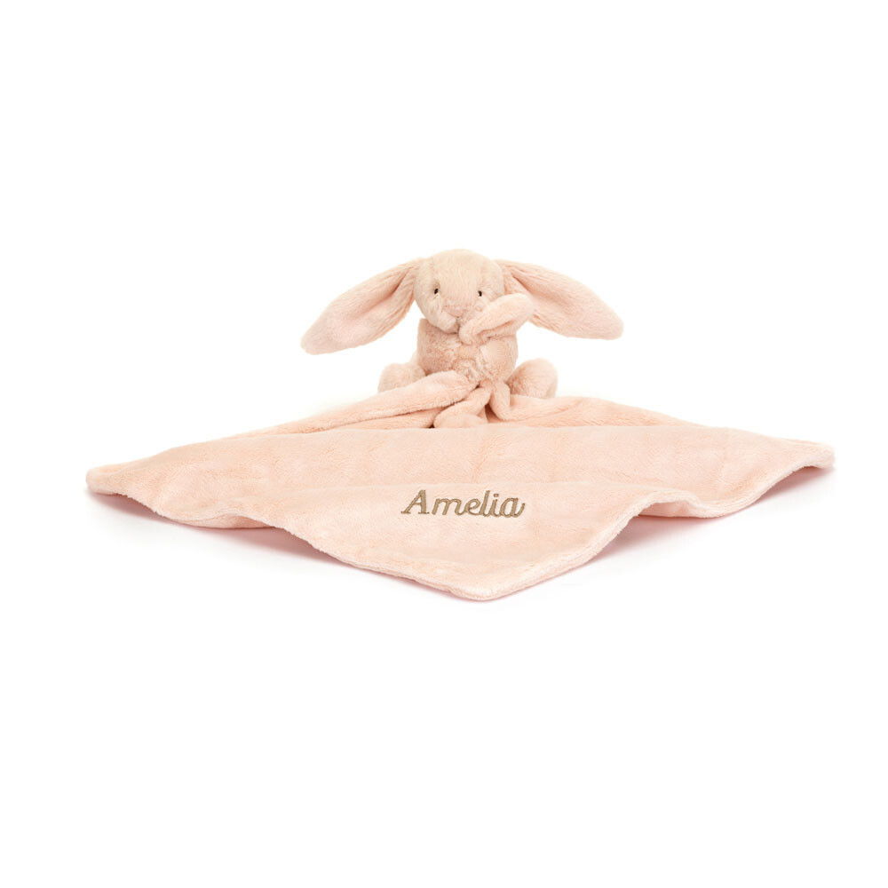 Personalised Bashful Blush Bunny Soother 1