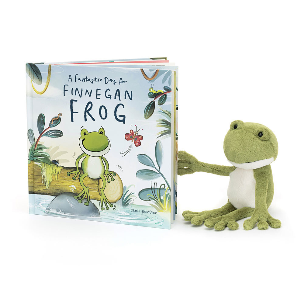 A Fantastic Day For Finnegan Frog Book And Finnegan Frog 1