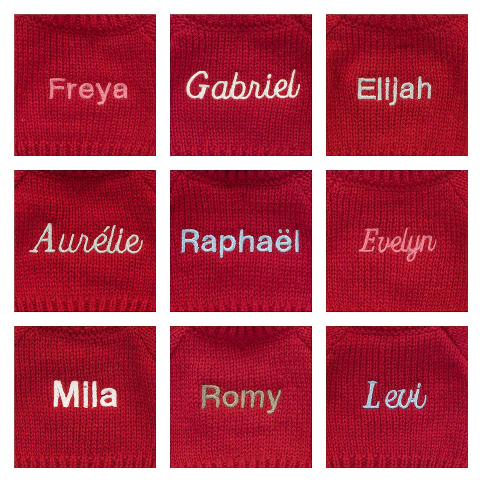 Bartholomew Bear With Personalised Red Jumper 4