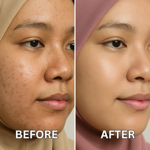 hydraglow beforeafter