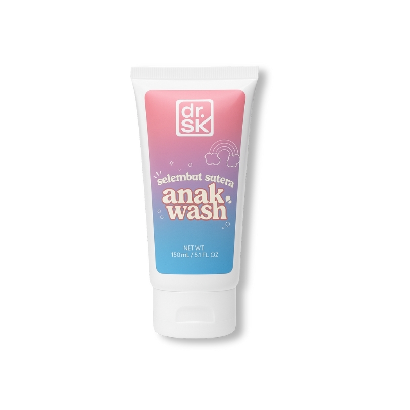 dr.SK Selembut Sutera Anak Wash 150ml gentle baby wash for sensitive and dry skin