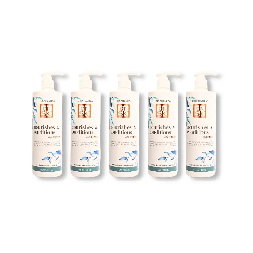 dr.SK Neem Hair Shampoo 500ml combo of five nourishes scalp balances oil and strengthens hair from root to tip