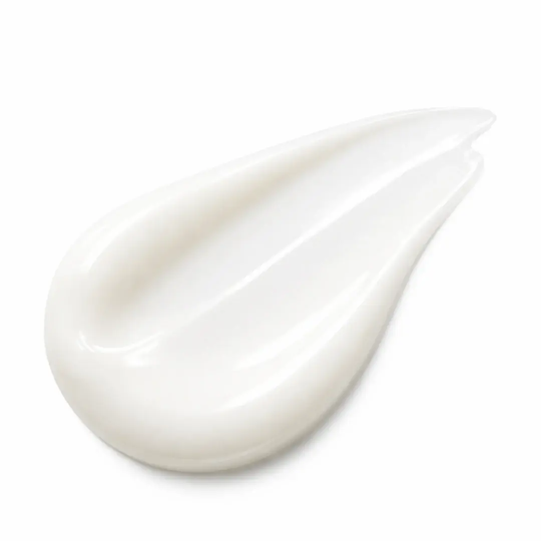Milky ceramide face and body wash texture with gentle, moisturising gel-cream consistency