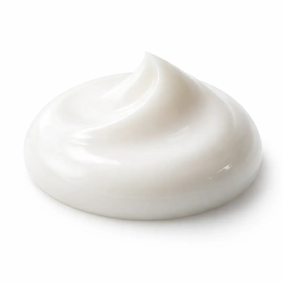 Thick creamy texture of SEGAR barrier cream designed to support skin barrier repair