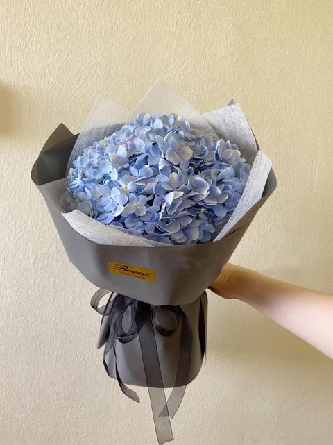 Blue Hydrangea Bouquet