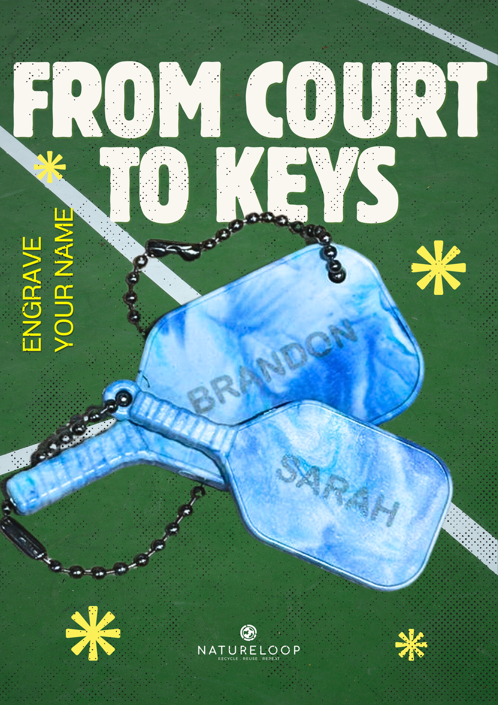 Natureloop_court to keys