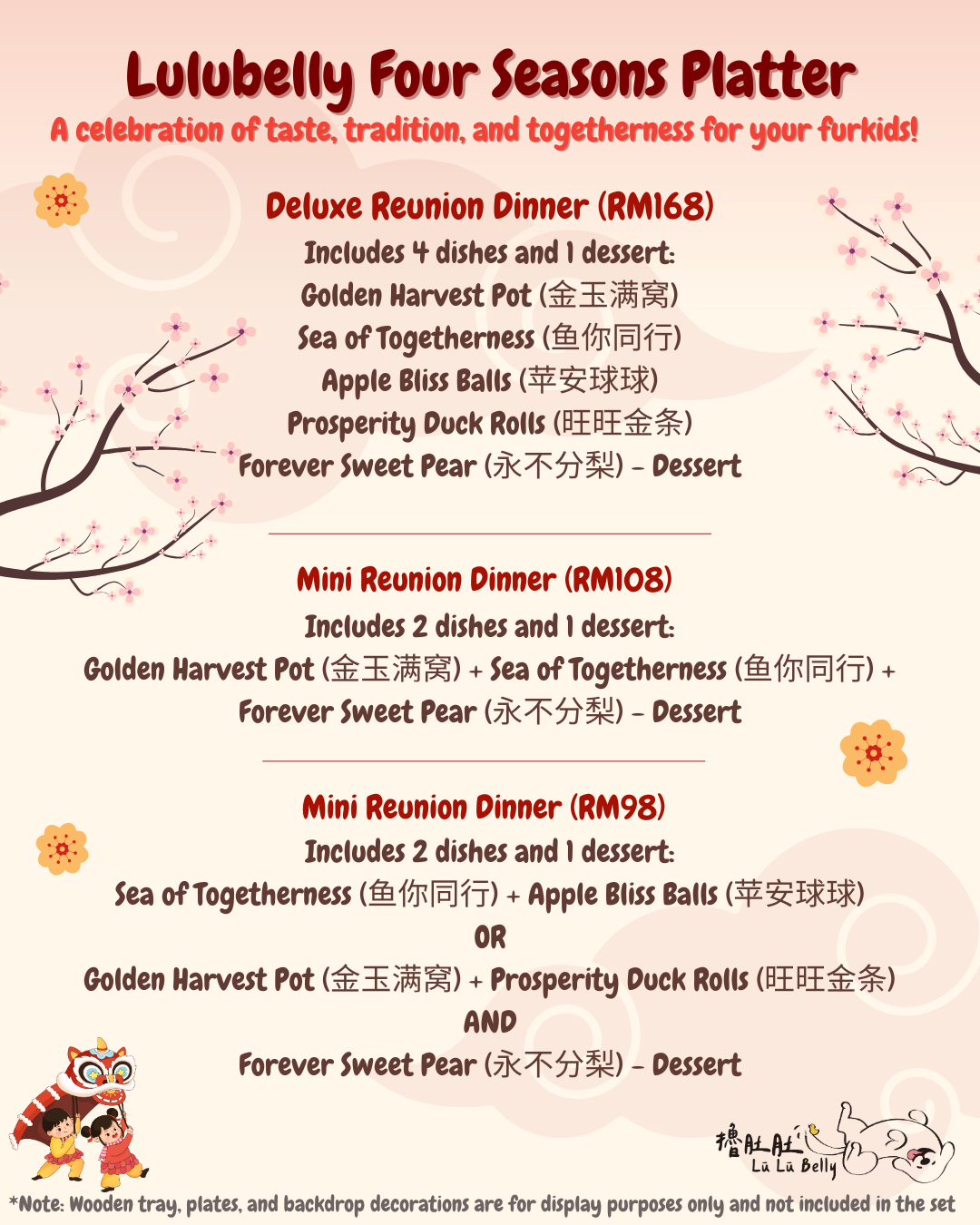 (Latest) lulubelly 4 seasons platter