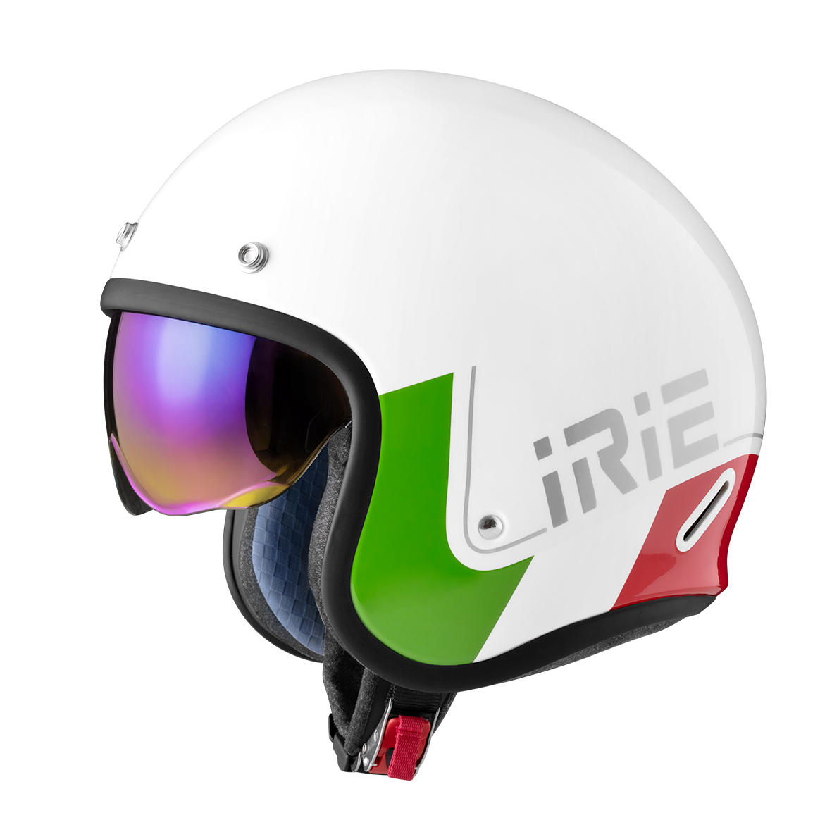 IRIE 389 E23 白 紅 6 電鍍墨片