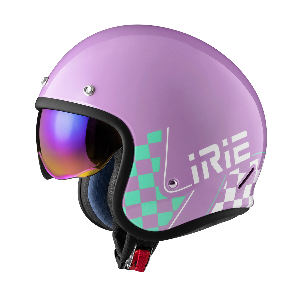 IRIE 389 E24 淺紫 綠 6 電鍍墨片