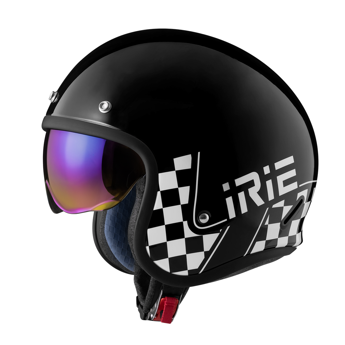 IRIE 389 E24 黑 白 6 電鍍墨片