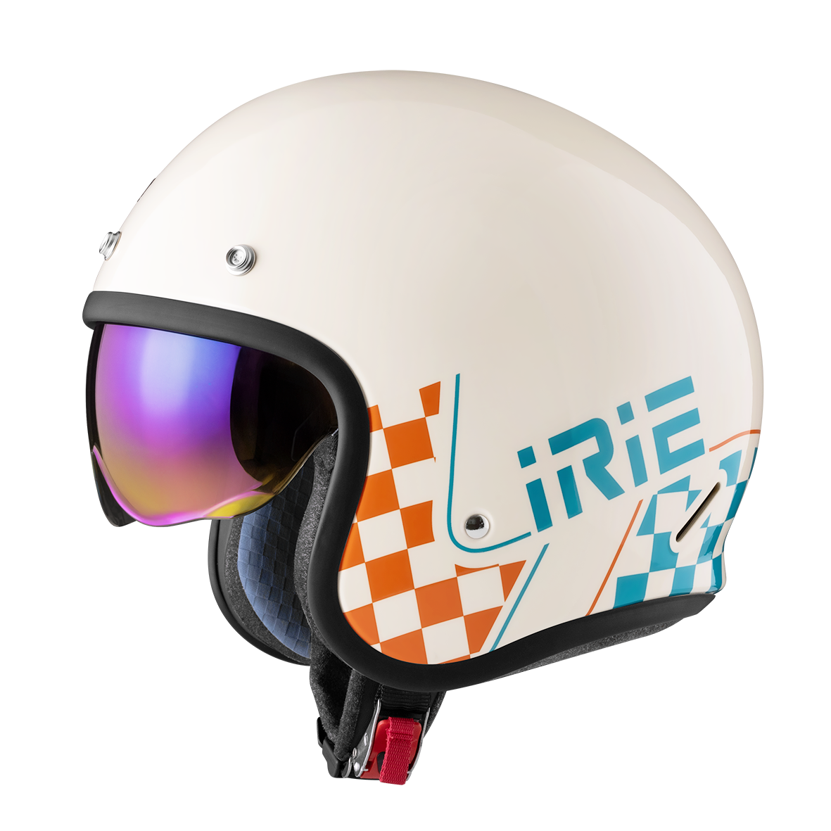 IRIE 389 E24 米黃 橘藍 6 電鍍墨片