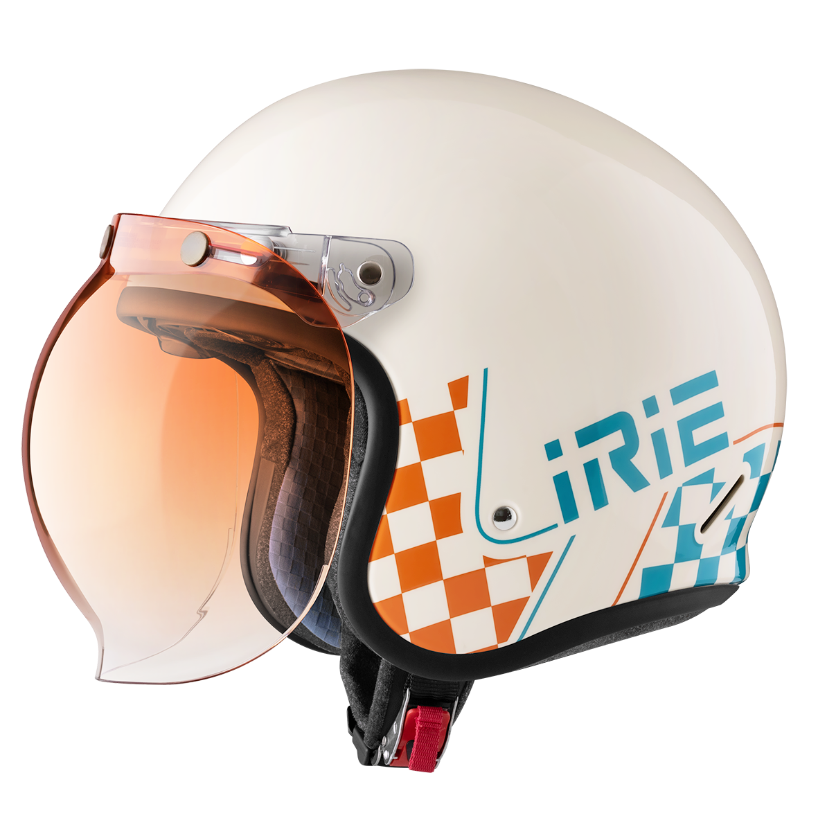 IRIE 389 E24 米黃 橘藍 1 橘色泡泡鏡