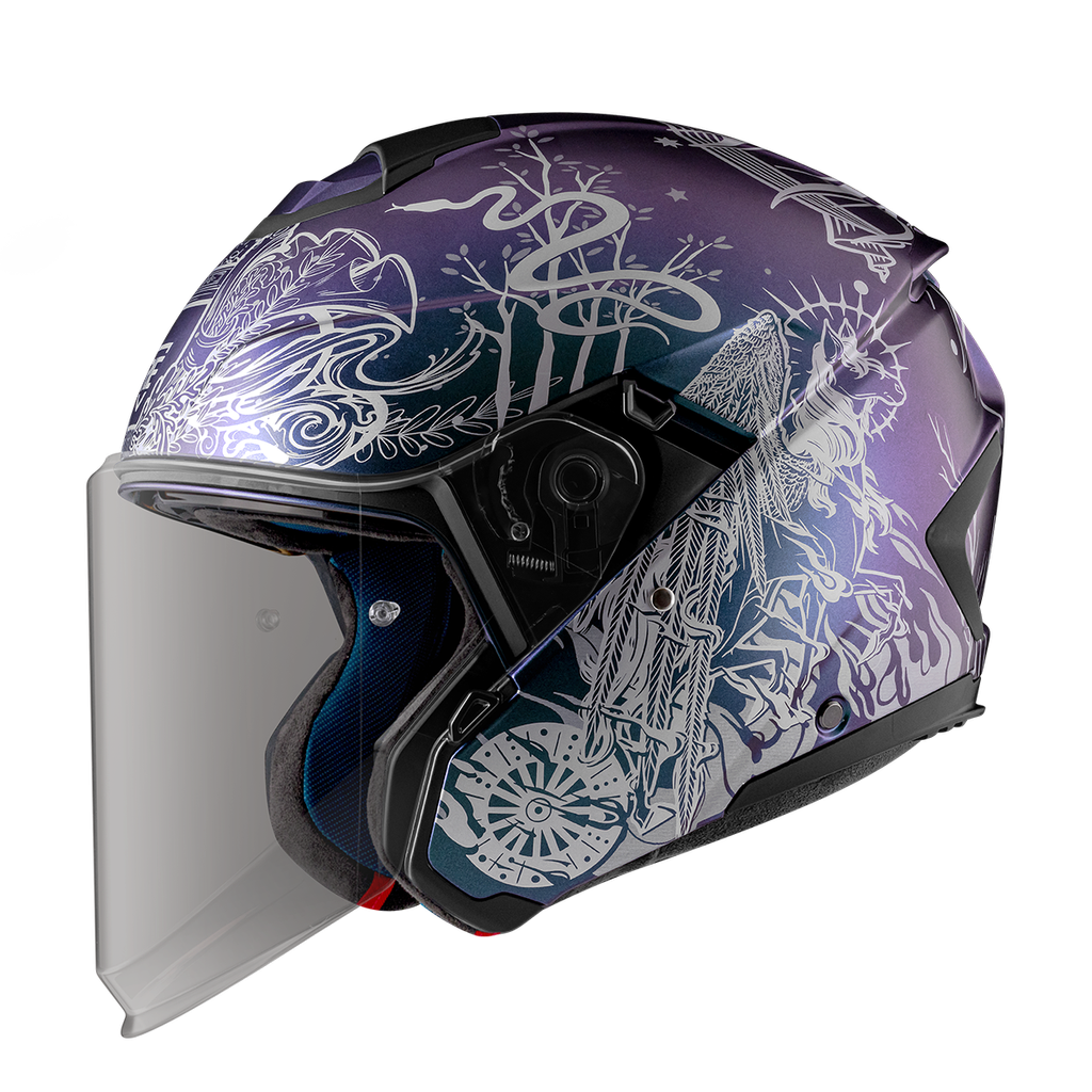 IRIE 629 BL13 消光變色龍綠紫底 銀 1