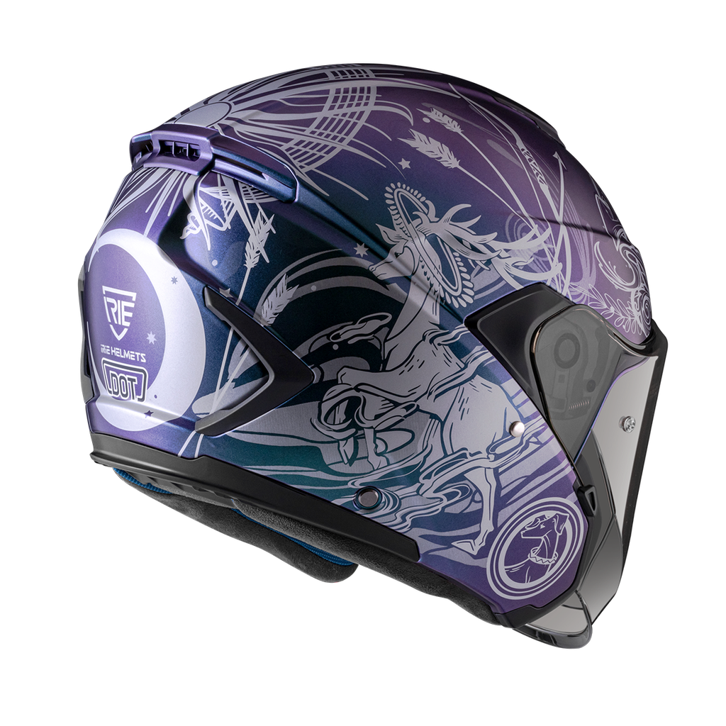 IRIE 629 BL13 消光變色龍綠紫底 銀 2