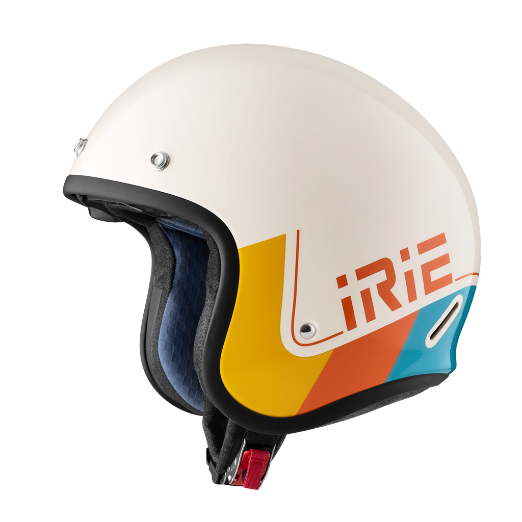 IRIE 389 E23 米黃 藍 1