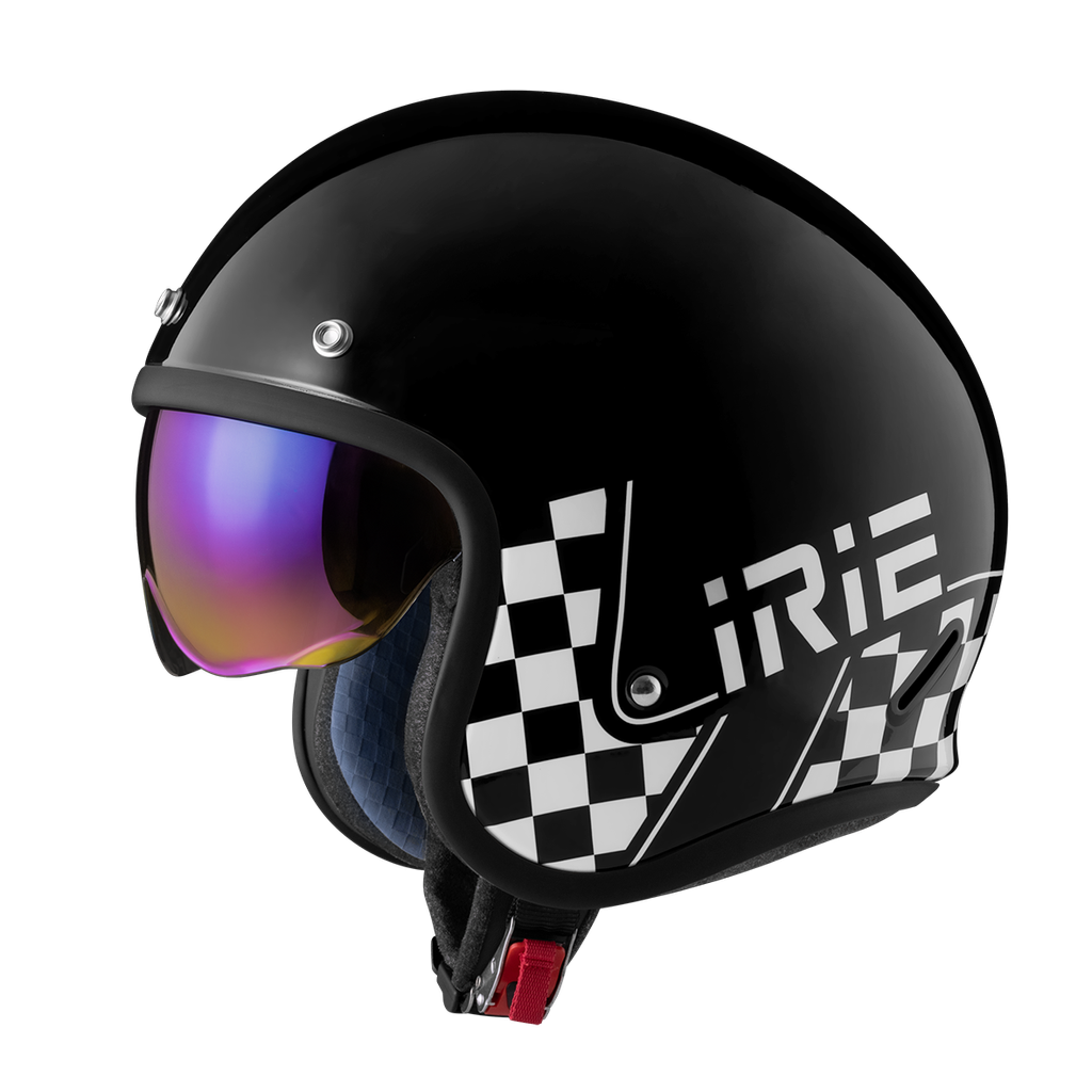 IRIE 389 E24 黑 白 6 電鍍墨片