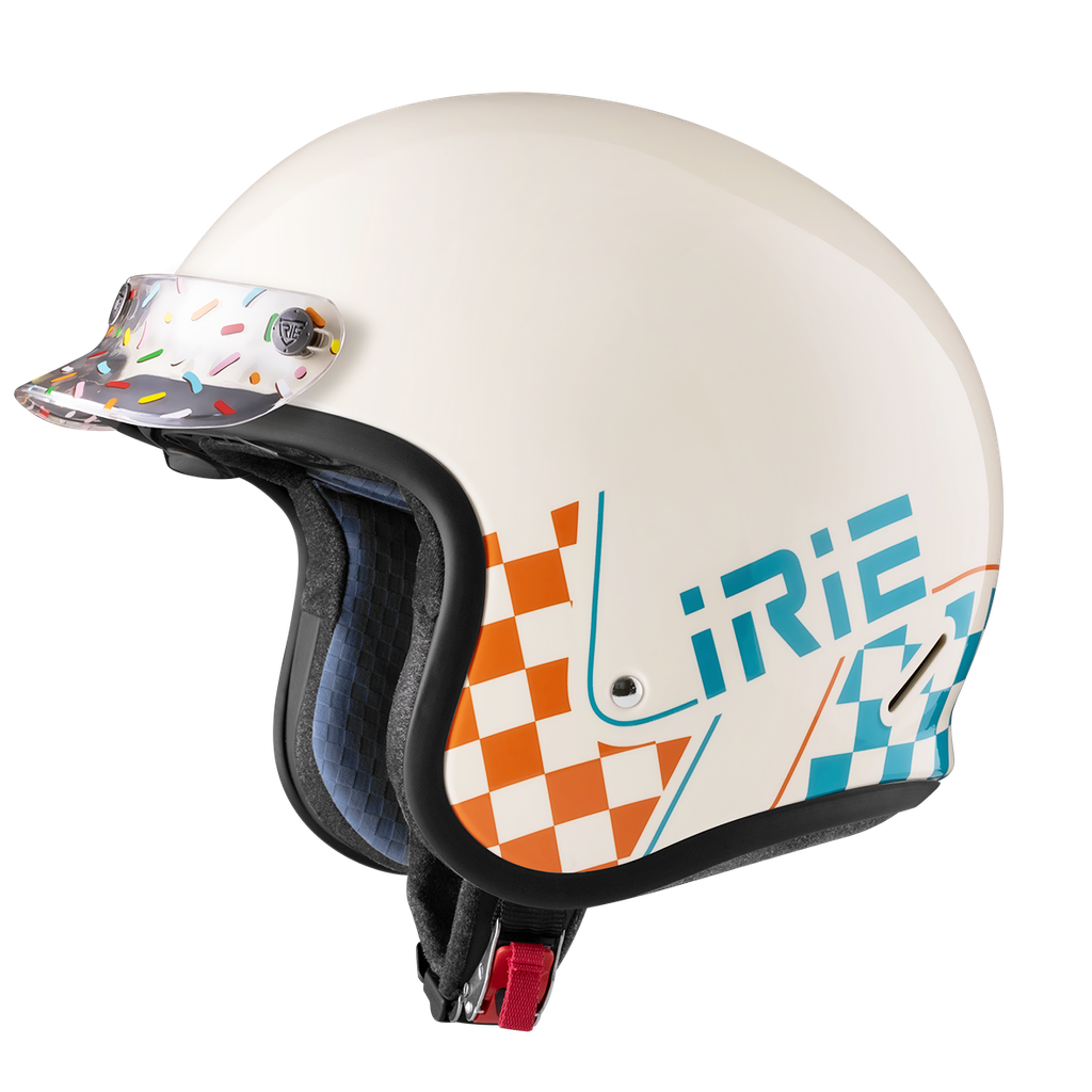 IRIE 389 E24 米黃 橘藍 1 雷根糖