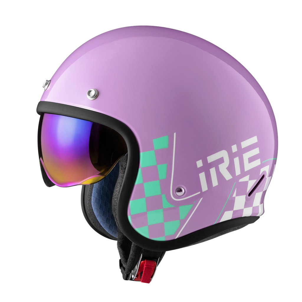 IRIE 389 E24 淺紫 綠 6 電鍍墨片