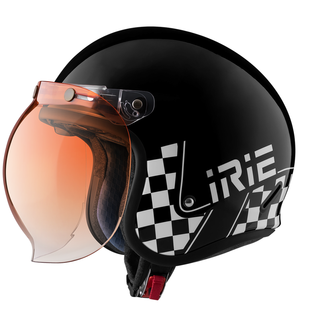 IRIE 389 E24 黑 白 1 橘色泡泡鏡