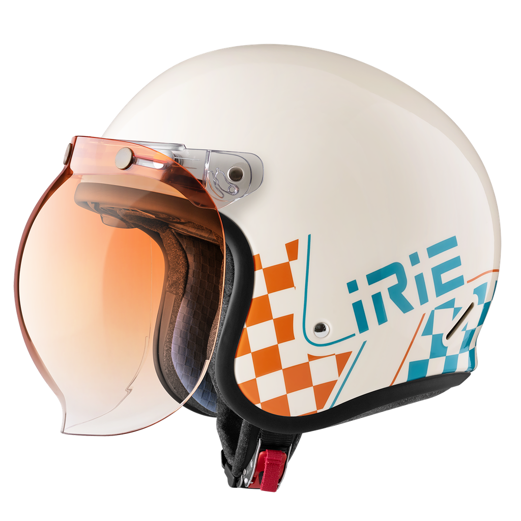 IRIE 389 E24 米黃 橘藍 1 橘色泡泡鏡