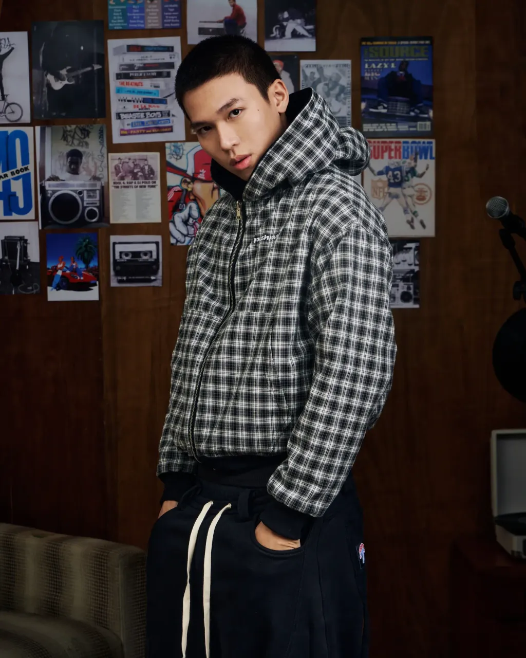 push-push-worldwide-pp-flipside-zip-hoodie-black-mono-gingham-s-43907467280685