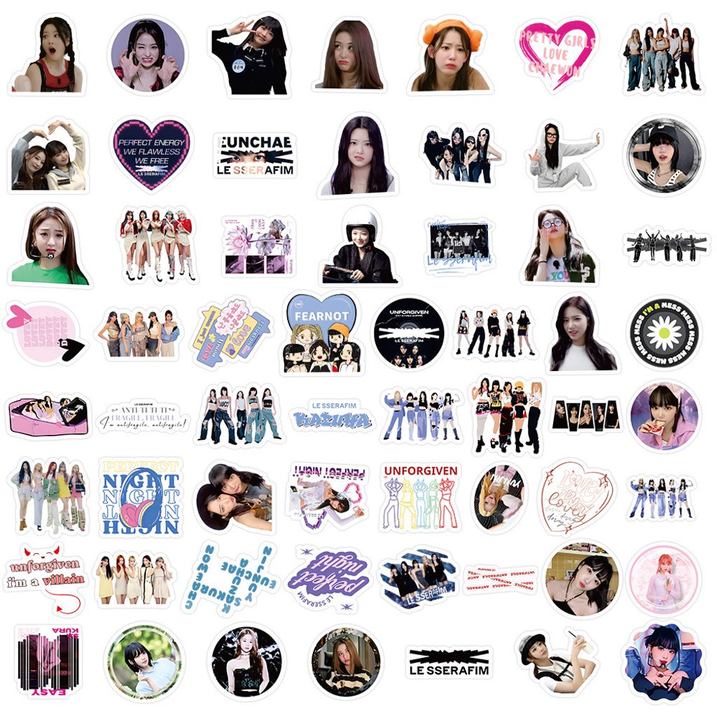 LE SSERAFIM B款-60张