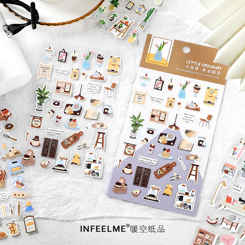 小日常系列不干胶贴纸主图1