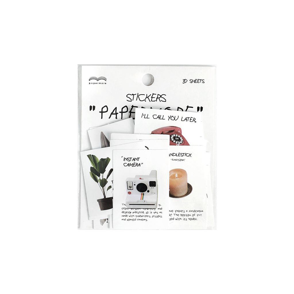 papermore生活不思议系列不干胶贴纸包主图9